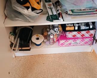 Crafting items(paint,stencils,magazines)