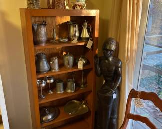 Antiques and relics as well as vintage items; hand-caned chairs; etc