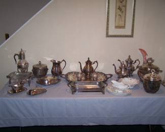 MORE SILVER-PLATED SERVING PIECES