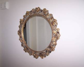 GILT-FRAMED MIRROR