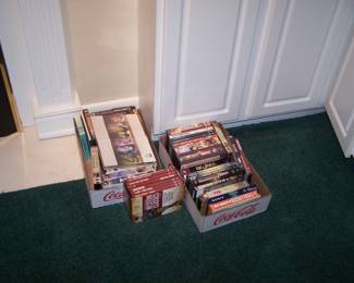 VCR TAPES & DVDs