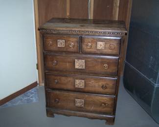 ANOTHER VINTAGE OAK CHEST