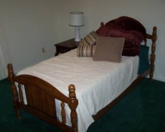 THE OTHER TWIN BUNK BED--THEY HAVE A LADDER