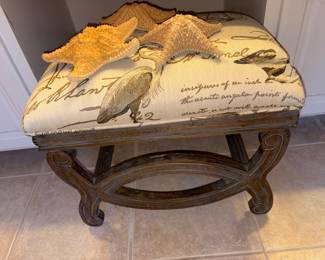 Starfish and an Adorable Marine Inspired Ottoman 