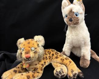 Vintage Steiff Plush Animals