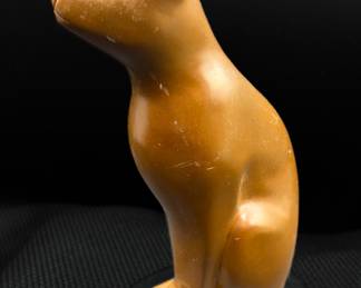 Mid-Century Modern Feline Figurine 