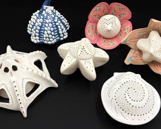 Intricate Handcrafted Ceramic Art Pieces Inspired by Marine Life, Artist Julie Shepherd