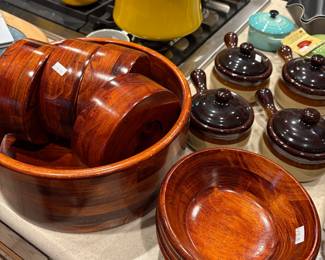 Wooden Salad Set