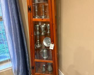 Small Curio w/ Glass Shelves