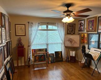 The Gallery Room!                                                                         Note: This room contains figural studies that may be offensive to some.