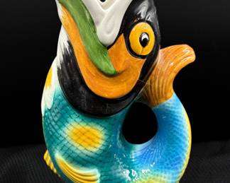 Ceramic Fish Pitcher