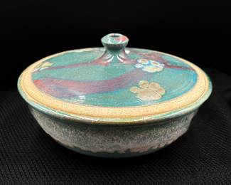 Lidded Studio Art Pottery 