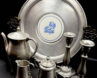 Yes, there is more... Coffee Pot, Creamer and Sugar Bowl, Platters