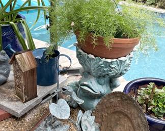 Plants, Pots and Yard Art!