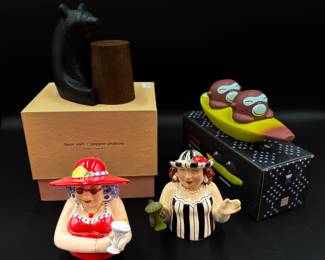 Unique and Whimsical Salt and Pepper Shakers