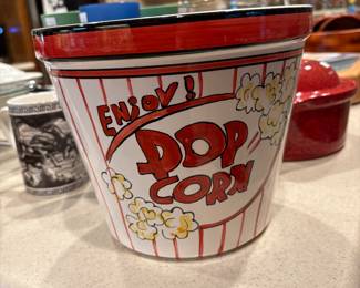 Ceramic Popcorn Bowl 