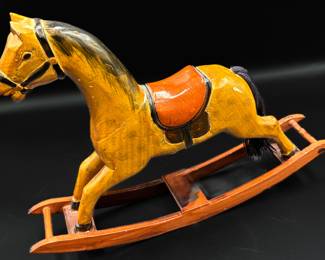 Decorative Wooden Rocking Horse