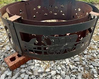 Decorative fire ring