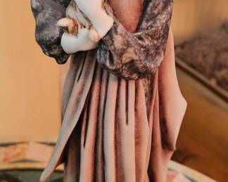 Guiseppi Armani Figurine. Lady with Yorkshire Terrier