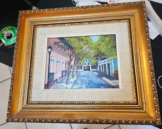 Bertrand Enamel Picture