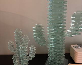Stack glass cacti