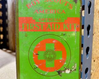 Boy Scouts of America / Johnson & Johnson first-aid tin