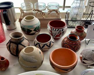 Beautiful Collection of Southwestern & Decorative Pottery
