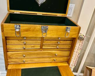 Wood Machinist Tool Chest