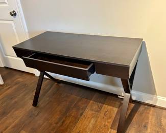 Modern Espresso Writing Desk