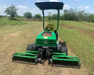 2012 John Deere 2653B Precision Cut - Trim 87" Reel Mower Yanmar Diesel, only 1272 Hrs. 8 blades per reel. In great working condition. It comes with original canopy