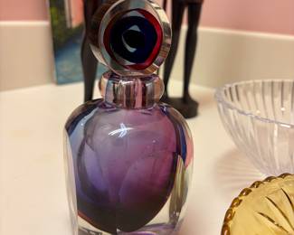 Fifth Avenue Crystal perfume bottle 