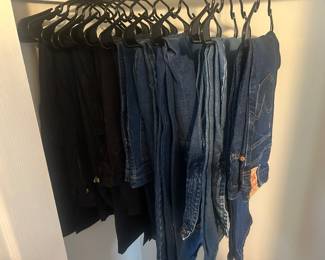 Men’s size 38/32 Wrangler Jeans and Western shirts