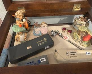 Beatrix Potter, Hummel, vintage fits, and Floyd Noah’s Ark, collectible harmonica
