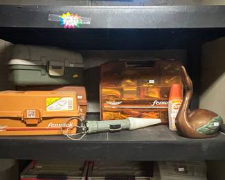 Full of fishing items