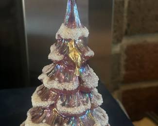 Fenton Christmas tree