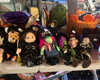 Halloween beanie babies