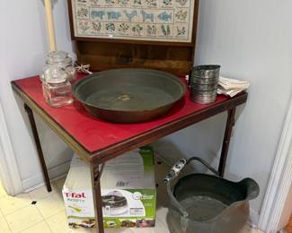 Vintage Hand-Stitched Spice Rack