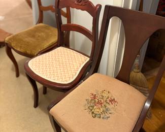 Vintage side chairs