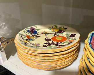 Masons Ironstone Plate Set