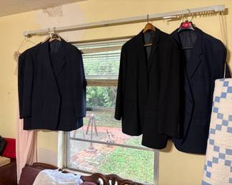 Men’s suits and Cashmere Jacket. XL+
