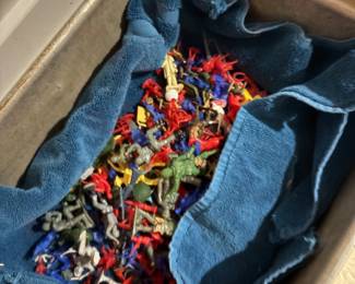 Vintage toy soldiers