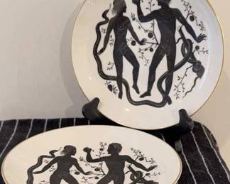 Adam & Eve Plates