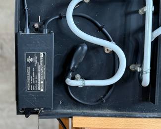 “Smoke Shop”, a vintage neon sign that measures, 20” H x 31” W. This sign appears to be in good overall condition, but is missing the plug to test.