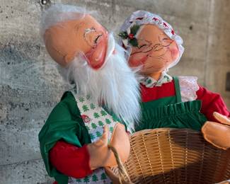 Proceeds from this lot will be donated to non-profit Salem Dogs in Marion County, Oregon. This lot features a pair of collectible Annalee Mobilite dolls featuring Mr. and Mrs. Santa Claus. These dolls measure, 30” H x 22” W x 12” D and were produced in 1983. Salem Dogs focus is on helping special needs dogs when their people experience extreme circumstances. Owner death, hospice, and nursing/assisted living situations are some examples that trigger the need for a new home. In addition, some people find themselves unable to afford medical bills and opt to have their dog euthanized. In those cases, Salem Dogs is often contacted and has either taken in the dog or helped the owner financially. While most of their work is in the Salem, Oregon area, this charity has helped dogs in multiple areas around North America.