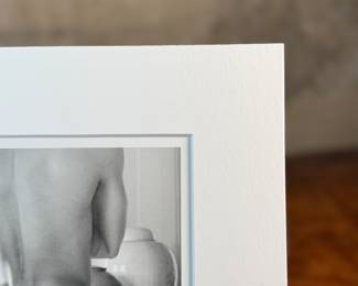 “Rounds”, an original silver gelatin print by listed photographer, Paul Dahlquist. Likely Dahlquist’s most iconic photo, originally taken in 1981. Professionally matted on foam core and measures, 11.25” H x 10” W. Paul Dahlquist received his MFA in painting and drawing. When he was asked to teach a photography class he realized he had found his medium. He retired from teaching in his late 50s to work full-time as a photographer. His work has been exhibited extensively both regionally and nationally and he has been an instructor and mentor for several generations of Northwest photographers.