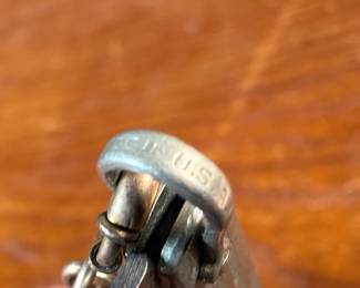 This lot features a pair of vintage pocket knives along with one being attached to a pocket knife chain, manufactured by H & H. Maker marks present as shown in photos.