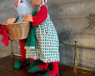 Proceeds from this lot will be donated to non-profit Salem Dogs in Marion County, Oregon. This lot features a pair of collectible Annalee Mobilite dolls featuring Mr. and Mrs. Santa Claus. These dolls measure, 30” H x 22” W x 12” D and were produced in 1983. Salem Dogs focus is on helping special needs dogs when their people experience extreme circumstances. Owner death, hospice, and nursing/assisted living situations are some examples that trigger the need for a new home. In addition, some people find themselves unable to afford medical bills and opt to have their dog euthanized. In those cases, Salem Dogs is often contacted and has either taken in the dog or helped the owner financially. While most of their work is in the Salem, Oregon area, this charity has helped dogs in multiple areas around North America.