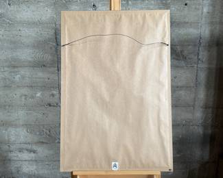 "A New Beginning", an embossed lithograph signed by listed artist, Harry Wysocki. This piece was created in 1986 to celebrate the centennial of the Statue of Liberty. Professionally framed, signed lower right, and measures in frame, 40.5” H x 27.75” W.