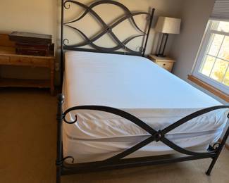 Queen-size Iron Bed- Elegant, Sturdy, and Timeless