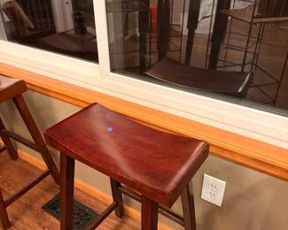 Solid Wooden Saddle Stool- Durable, Comfortable and Stylish